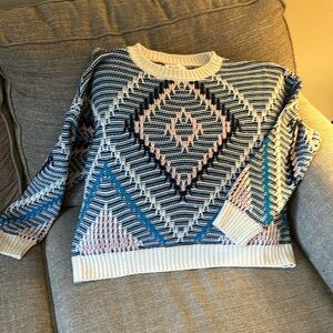 SIZE MEDIUM &Merci Cropped Sweater